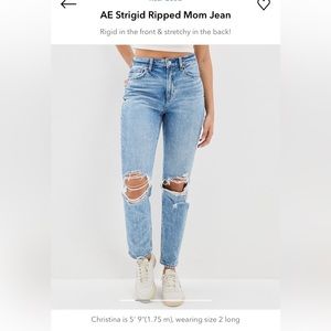 AE Strigid mom jeans
